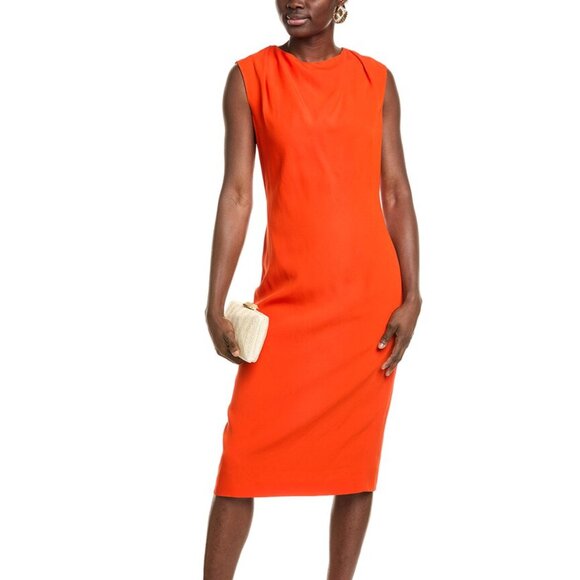 HUGO BOSS Dezuki Midi Dress - Picture 1 of 5